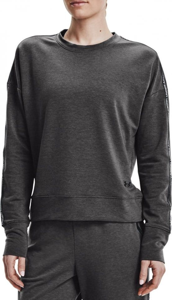 Hanorac Under Armour UA Rival Terry Taped Crew-GRY