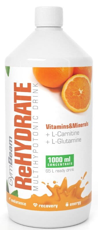 Băuturi ionice GymBeam Iont drink ReHydrate - orange