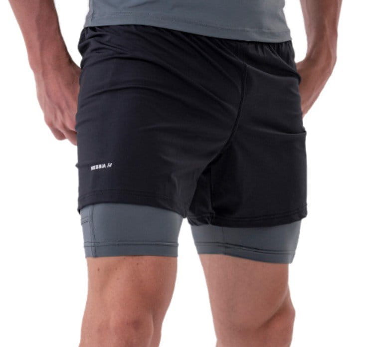 Sorturi Nebbia Double-Layer Shorts with Smart Pockets