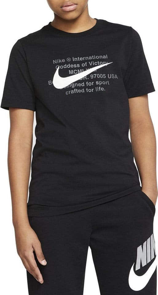 Tricou Nike B NSW TEE SWOOSH FOR LIFE