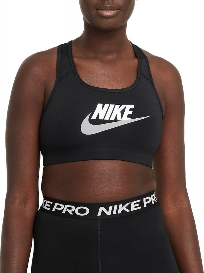 Bustiera Nike Dri-FIT Swoosh Women s Medium-Support Non-Padded Graphic Sports Bra