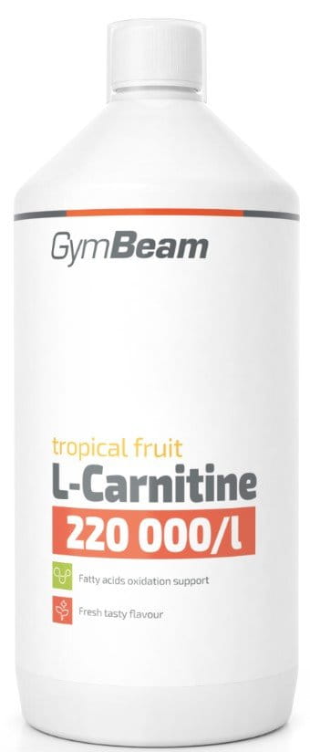 Băuturi ionice L-Karnitin GymBeam 1000 ml - tropical fruit