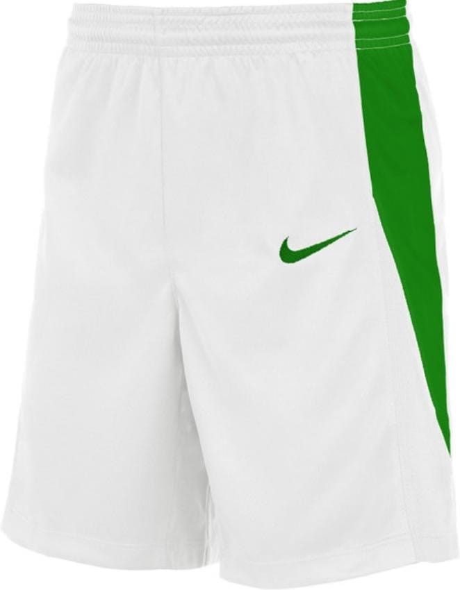 Sorturi Nike YOUTH TEAM BASKETBALL STOCK SHORT-WHITE/PINE GREEN